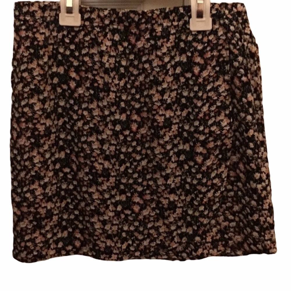 Girl's: Full Tilt Ditsy Wrap Challis Skirt NWT